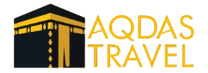 Aqdas Travel Logo