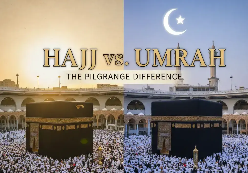 Difference Between Hajj and Umrah: Complete Guide for Pilgrims in the UK