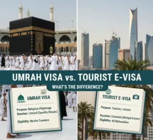 Umrah Travel Formalities vs. Tourist e-Travel Formalities: What Is the Difference?