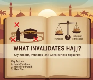 What Invalidates Hajj? Key Actions, Penalties, and Scholarly Differences Explained