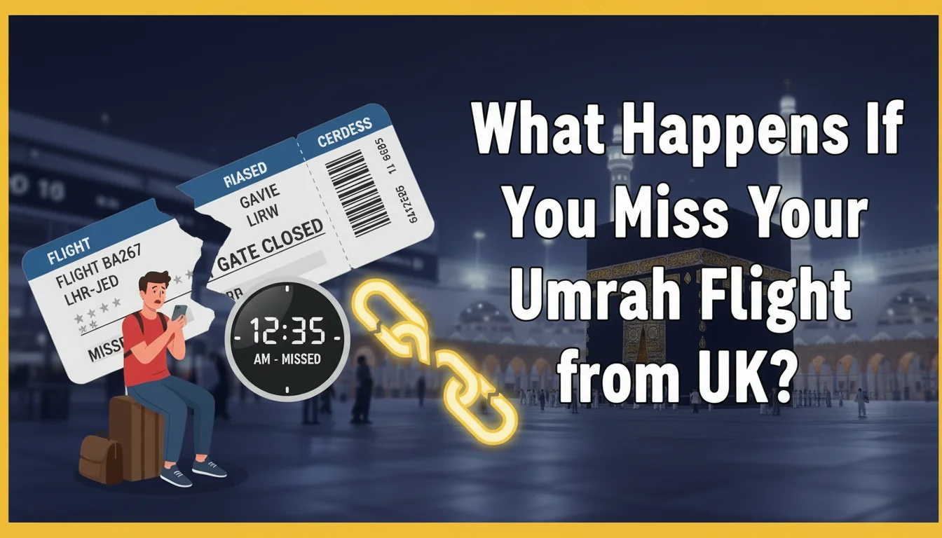 What Happens When You Miss Your Umrah Flight from UK?