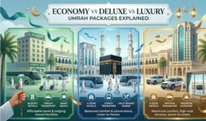 Umrah Package Types: Economy, Deluxe & Luxury: The Complete Guide