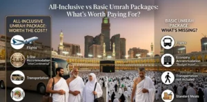 All-Inclusive vs Basic Umrah Packages: What’s Worth Paying For?